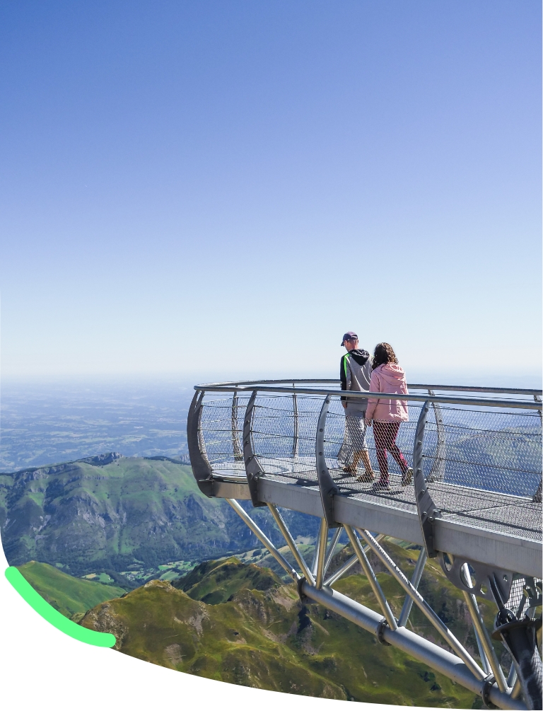 Ponton dans le ciel - Pic du Midi