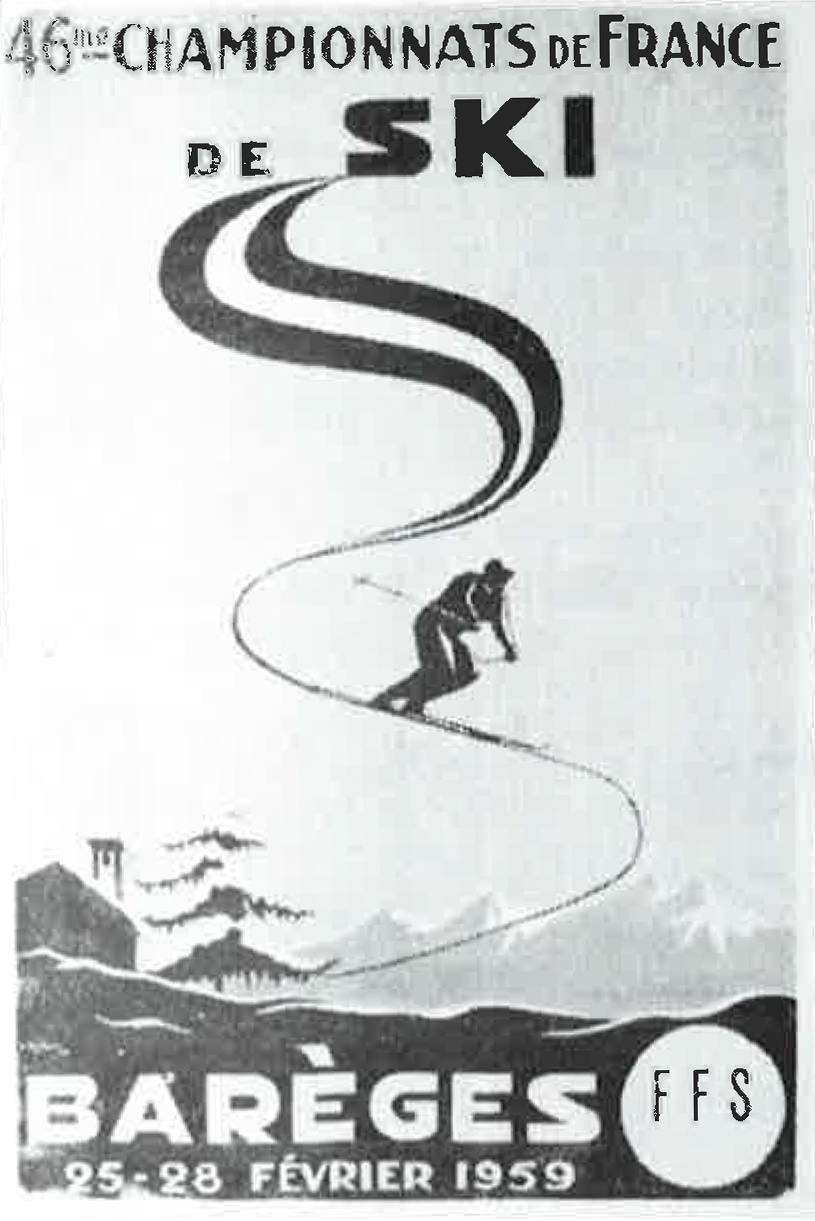 1959 championnat de france de ski dans les pyrenees